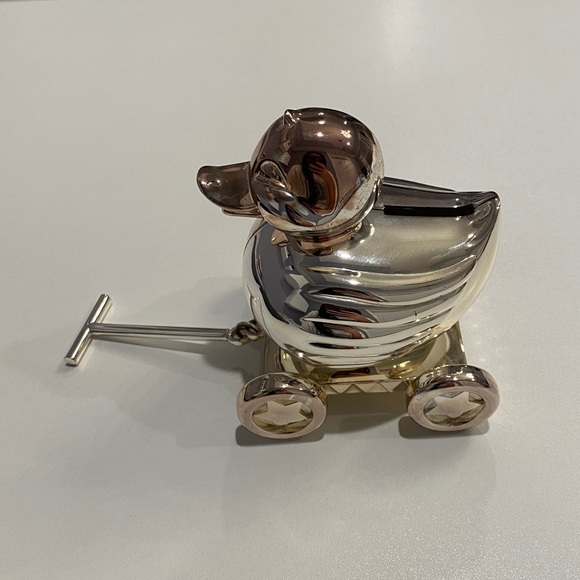 Reed and Barton silver duck bank - Picture 4 of 6